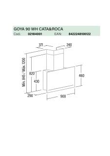 cata goya 90 wh can roca fehér elszívó