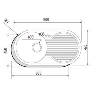 cata rd-1 ed mosogatótálca 