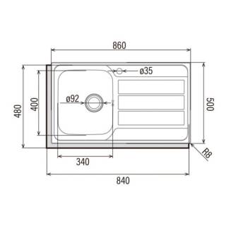 cata cdp-1 ed mosogatótálca 