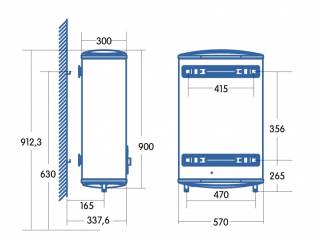 cata ctrs-80 rev slim bojler