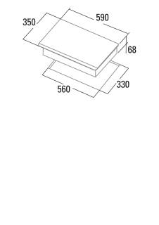 cata IB2 PLUS BK 08027208 fekete indukciós főzőlap 