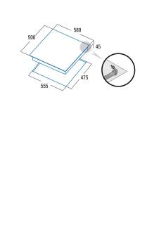 cata GI-6004 X inox gázfőzőlap