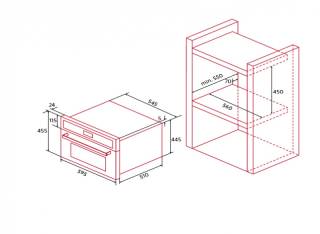 nodor 2125 fekete gőzsütő