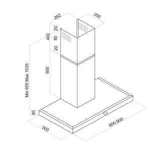davoline box plus 60 inox elszívó