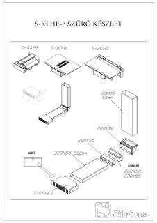 sirius SKFHE3 szűrő