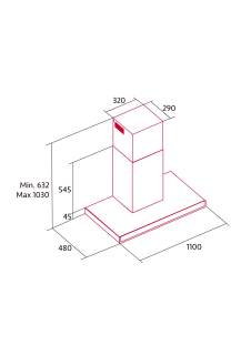nodor 8549 slim 110 elszívó