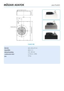 PLANO 500/210 R plazma szűrő