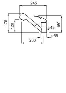 elleci venere inox csaptelep