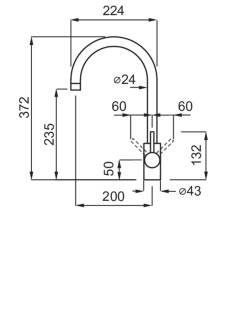 ELLECI - Csaptelep Cloud K96 White