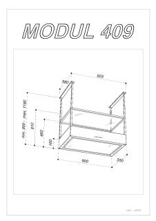 sirius symphony MO-409 fekete elszívó