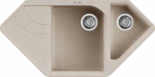 ELLECI - Mosogatótálca Ego CORNER G51 Avena - Kifutó termék!