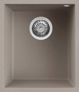 ELLECI - Mosogatótálca Quadra 100 UM G43 Tortora munkalap alá szerelhető