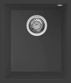 ELLECI - Mosogatótálca Quadra 100 UM G59 Antracite munkalap alá szerelhető