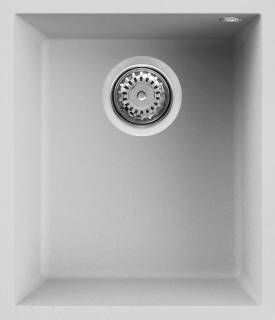 ELLECI - Mosogatótálca Quadra 100 UM G68 Bianco munkalap alá szerelhető