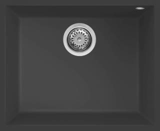ELLECI - Mosogatótálca Quadra 105 UM G59 Antracite munkalap alá szerelhető