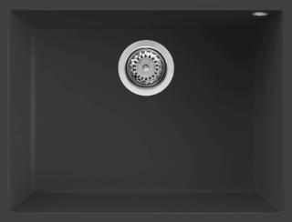 ELLECI - Mosogatótálca Quadra 110 UM G59 Antracite munkalap alá szerelhető