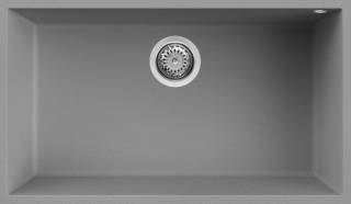 ELLECI - Mosogatótálca Quadra 130 UM G48 Cemento munkalap alá szerelhető