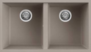 ELLECI - Mosogatótálca Quadra 350 UM G43 Tortora munkalap alá szerelhető