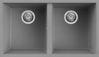 ELLECI - Mosogatótálca Quadra 350 UM G48 Cemento munkalap alá szerelhető