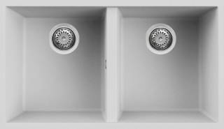 ELLECI - Mosogatótálca Quadra 350 UM G68 Bianco munkalap alá szerelhető