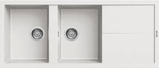 ELLECI - Mosogatótálca Unico 500 G52 Bianco Pietra - Kifutó termék!