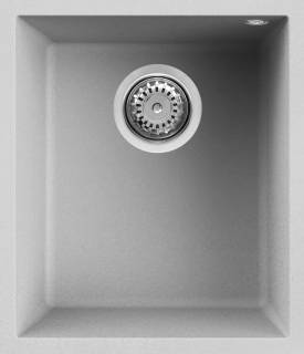 ELLECI - Mosogatótálca Quadra 100 UM M79 Aluminium munkalap alá szerelhető