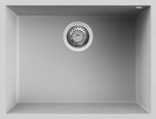 ELLECI - Mosogatótálca Quadra 110 UM M79 Aluminium munkalap alá szerelhető