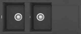 ELLECI - Mosogatótálca Easy 500 M70 Nero Metal - Kifutó termék!