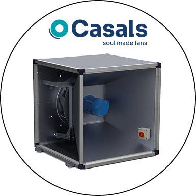 Casals KentalCOOK ventilátorok