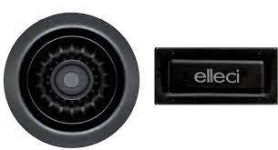 Elleci - Fekete szűrődugó + 3,5 " túlfolyó szett