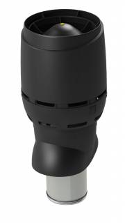 Vilpe ECo200P/500 XL FLOW tetőventilátor, fekete