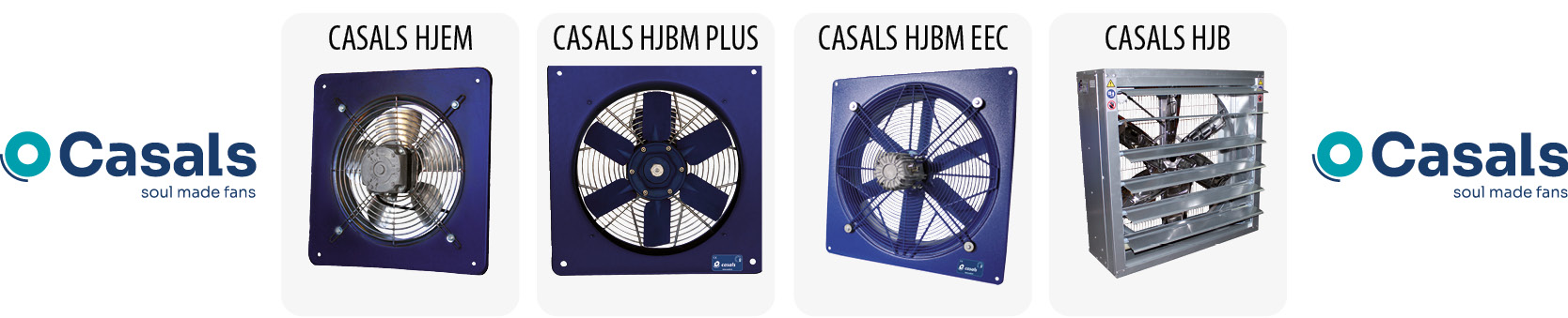 casals HJB ventilátorok