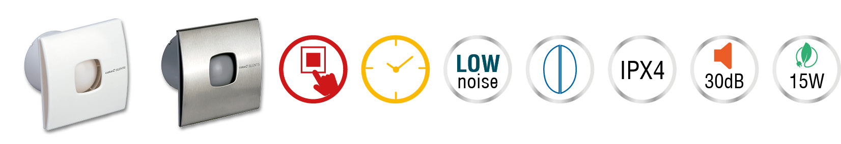 xata silentis szellőztető ventil&aacute;tor