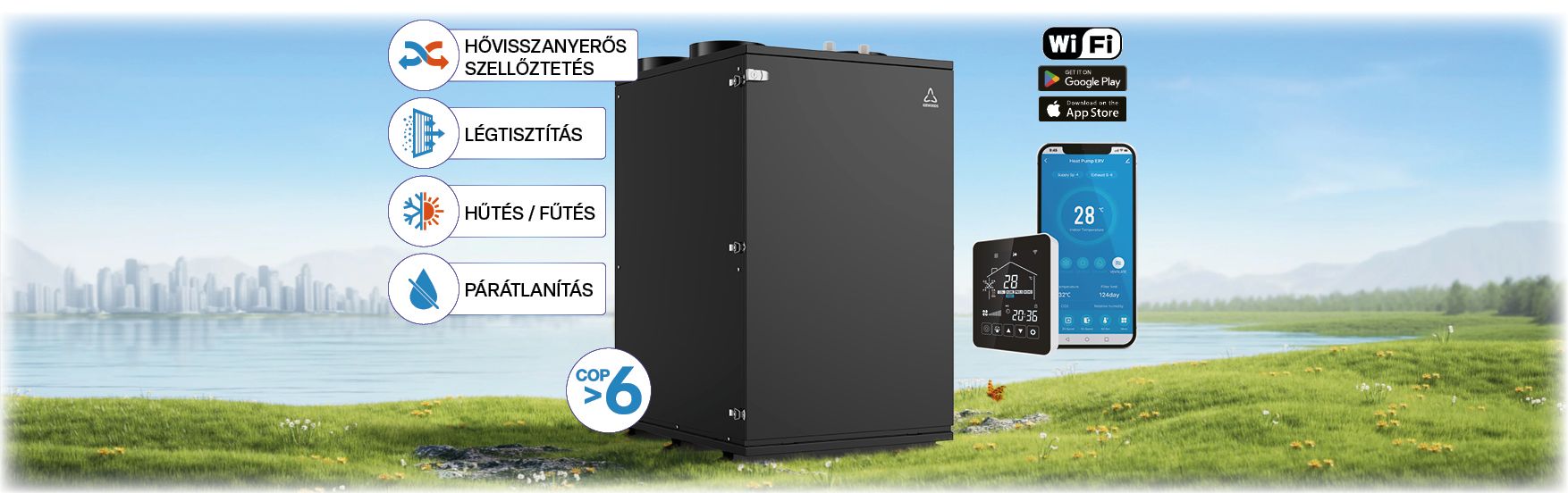 holtop AV-HTPF35 hővisszanyerős készülék