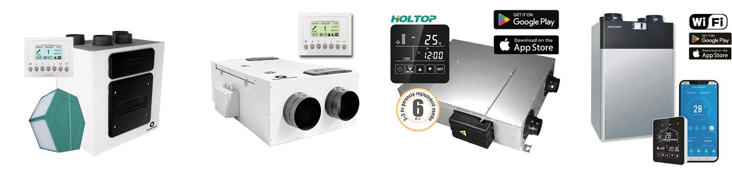 központi hővisszanyerős szellőztetők